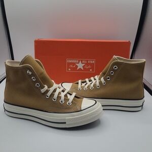 Converse Chuck Taylor 70 Hi TOADSTOOL TAN‎ Sneaker A08616F Men's 6.5 Women 8.5